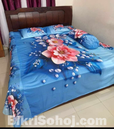 Primium 3D Bedsheet Four Piece Set